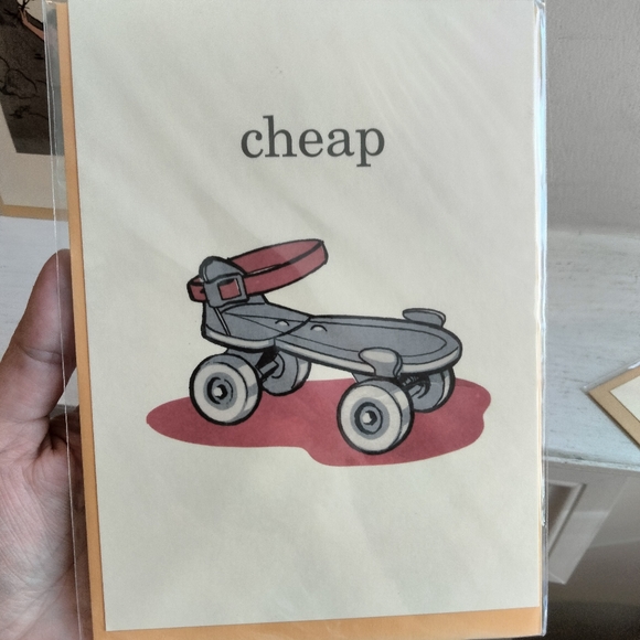 4 vintage retro style 2001 cheeky greeting cards - Picture 3 of 8